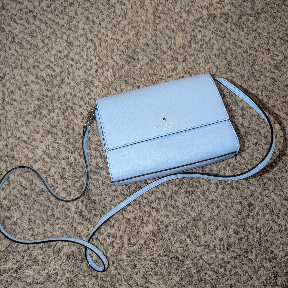 Kate Spade Light Blue Crossbody Bag